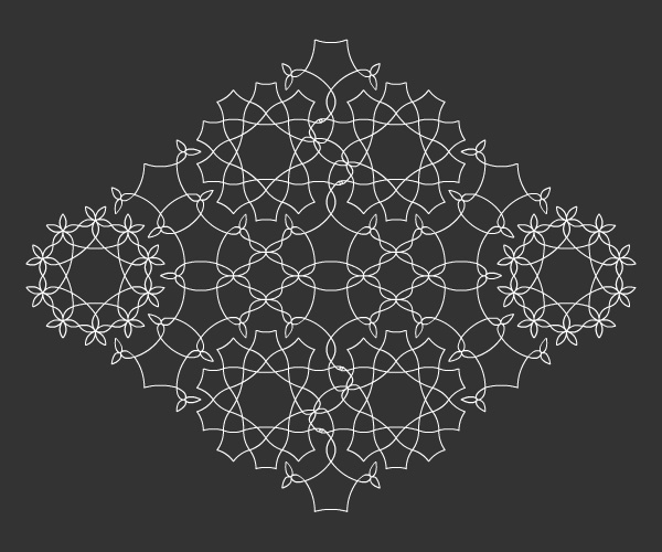 Arabesque Detail #12